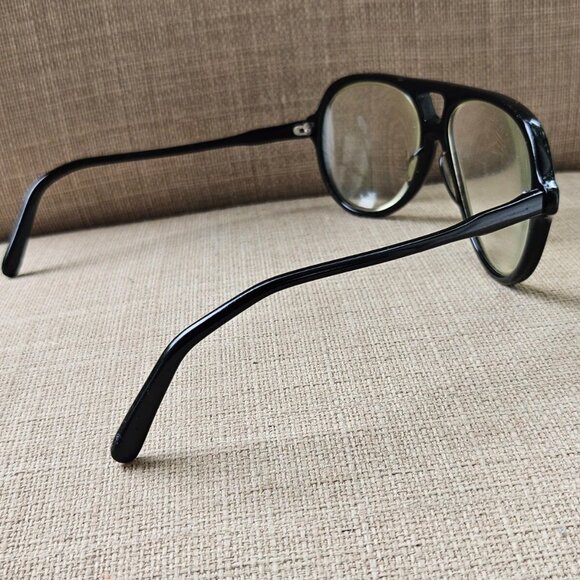Men Vintage Glasses/Sunglasses Frame Black Eye Wear Eyeglasses Frame only - Picture 7 of 12